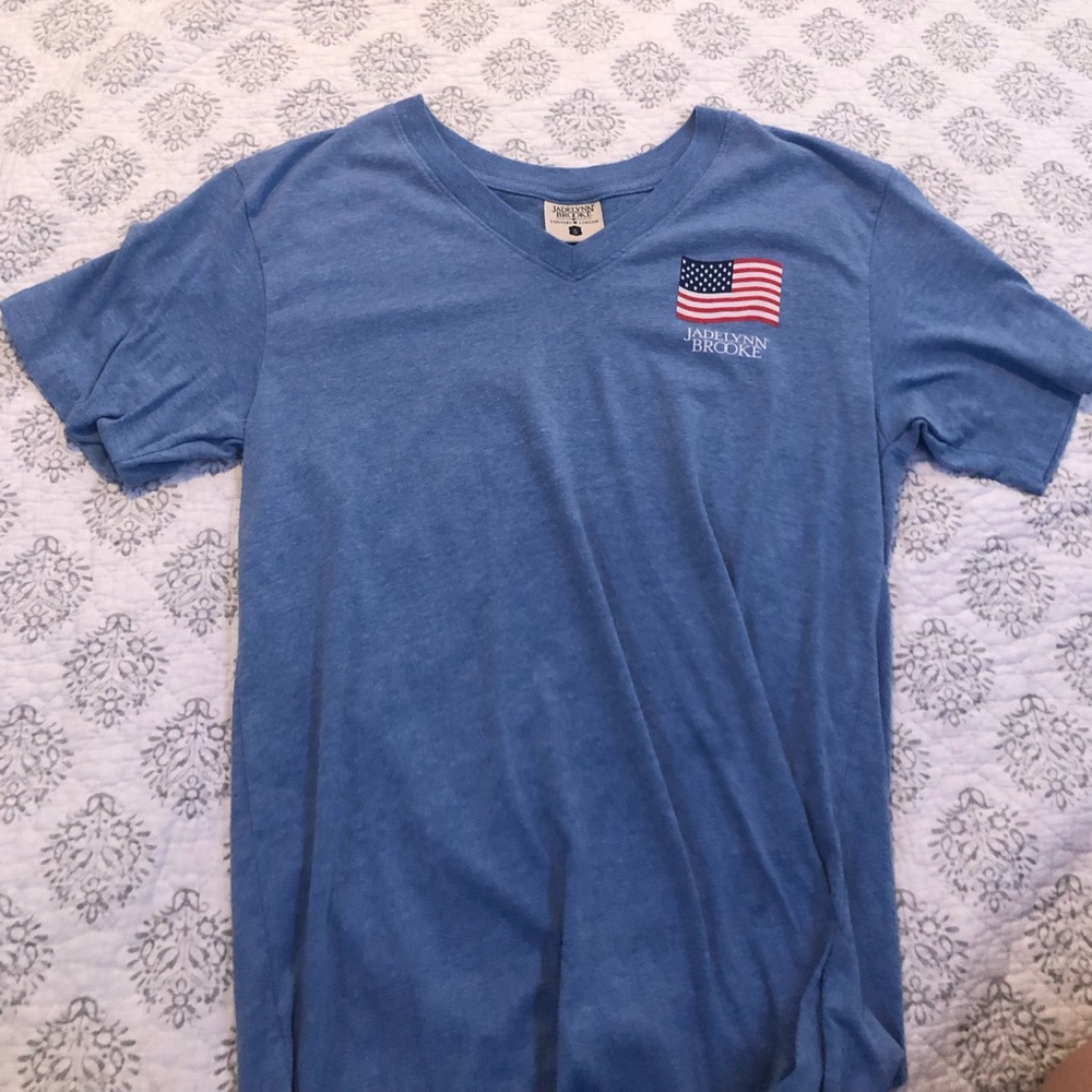 Light Blue Jadelynn Brooke Shirt